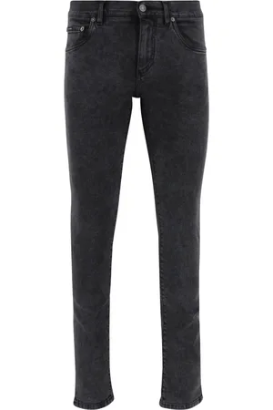 Dolce & Gabbana Herren, Jeans, Schwarzk, XSGröße:
