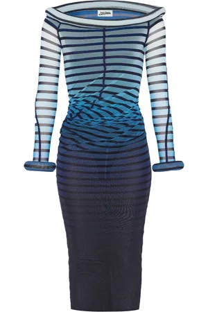 Jean Paul Gaultier Damen, Kleider, Blau, MGröße: