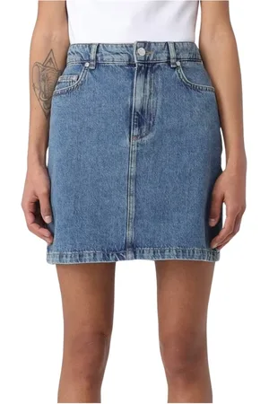 Moschino Damen, Röcke, Blau, MGröße: