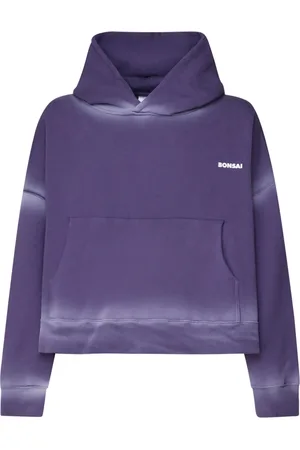 BONSAI Herren, Sweatshirts & Hoodies, Lila, LGröße: