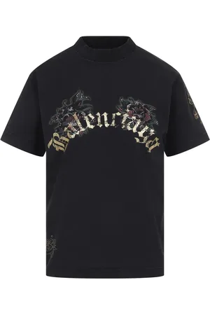 Balenciaga Damen, Oberteile, Schwarzk, SGröße: