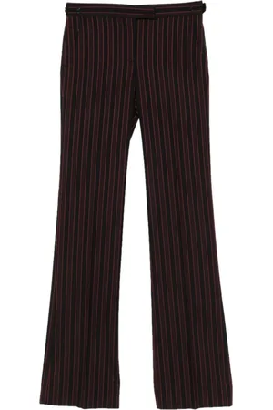 Alexander McQueen Damen, Hosen, Schwarzk, SGröße: