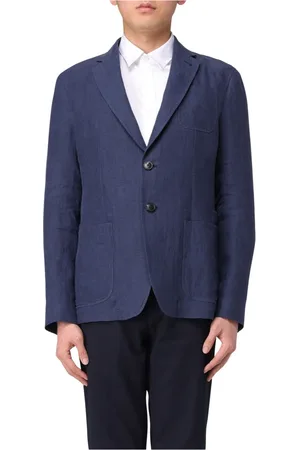 Giorgio Armani Herren, Jacken, Blau, LGröße: