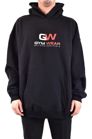 Balenciaga Herren, Sweatshirts & Hoodies, Schwarzk, SGröße: