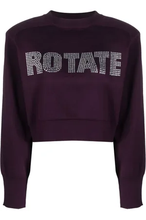 ROTATE Damen, Sweatshirts & Hoodies, Lila, MGröße: