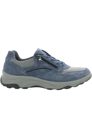 Waldläufer Herren, Schuhe, Blau, 42 1/2 EUGröße: