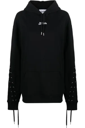 Jean Paul Gaultier Damen, Sweatshirts & Hoodies, Schwarzk, SGröße:
