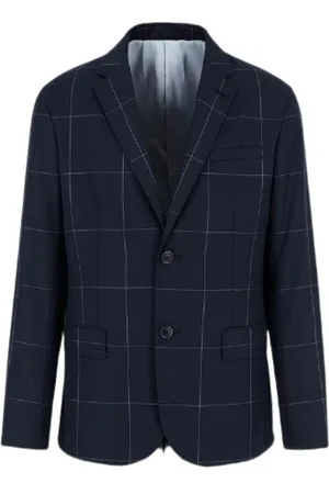 Armani Exchange Herren, Anzüge, Blau, LGröße: