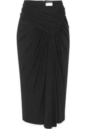 Saint Laurent Damen, Röcke, Schwarzk, LGröße: