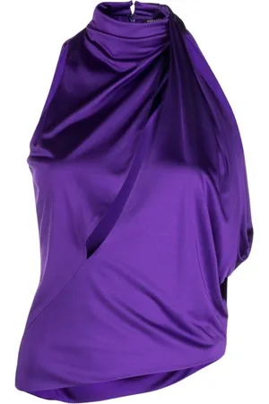VERSACE Damen, Oberteile, Lila, SGröße: