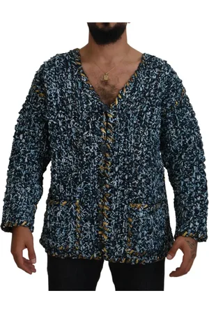 Dolce & Gabbana Herren, Strickwaren, Blau, SGröße: