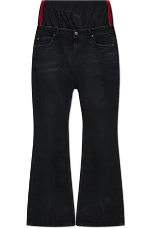 Balenciaga Herren, Jeans, Schwarzk, MGröße: