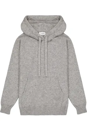 LANEUS Damen, Sweatshirts & Hoodies, Grau, 2XSGröße: