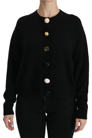 Dolce & Gabbana Damen, Strickwaren, Schwarzk, XSGröße: