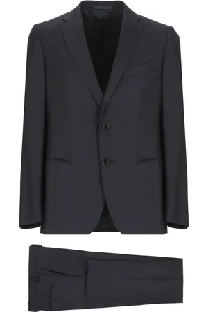 CARUSO Herren, Anzüge, Blau, LGröße: