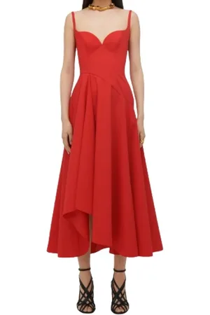 Alexander McQueen Damen, Kleider, Rot, XSGröße: