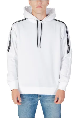 Calvin Klein Herren, Sweatshirts & Hoodies, Weiß, 2XLGröße: