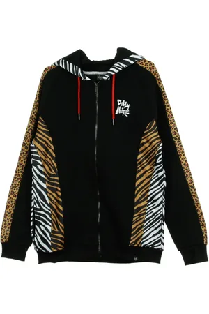 DOLLY NOIRE Herren, Sweatshirts & Hoodies, Schwarzk, SGröße: