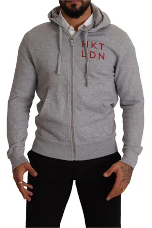Hackett Herren, Sweatshirts & Hoodies, Grau, SGröße: