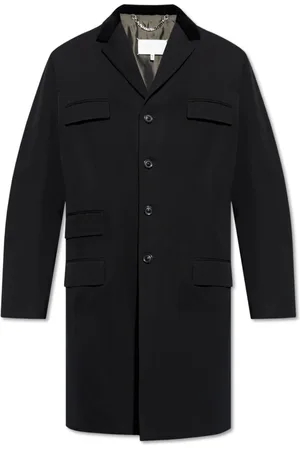 Maison Margiela Herren, Mäntel, Schwarzk, XSGröße: