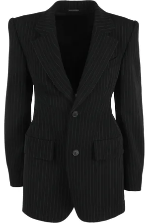 Balenciaga Damen, Jacken, Schwarzk, SGröße: