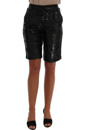 Dolce & Gabbana Damen, Shorts, Schwarzk, 3XSGröße: