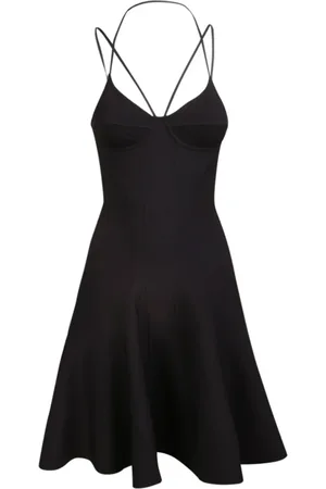 Alexander McQueen Damen, Kleider, Schwarzk, SGröße: