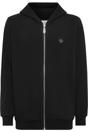 Philipp Plein Herren, Sweatshirts & Hoodies, Schwarzk, 2XLGröße:
