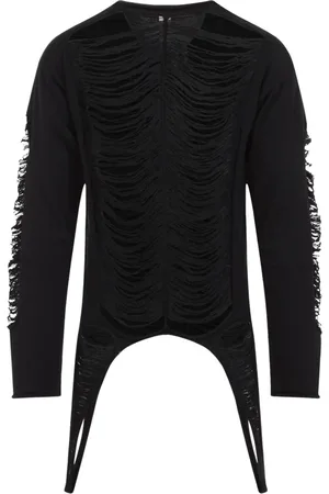 Rick Owens Herren, Oberteile, Schwarzk, LGröße: