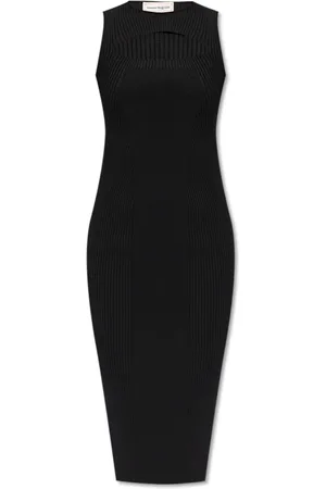 Alexander McQueen Damen, Kleider, Schwarzk, MGröße: