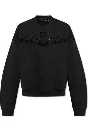 Dsquared2 Herren, Sweatshirts & Hoodies, Schwarzk, XLGröße: