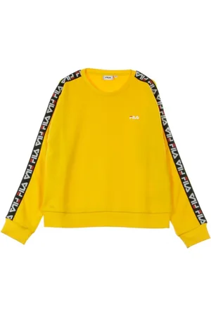 Fila Damen, Sweatshirts & Hoodies, Gelb, LGröße: