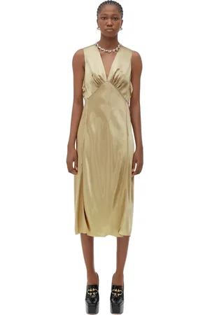 Bottega Veneta Damen, Kleider, Gelb, SGröße: