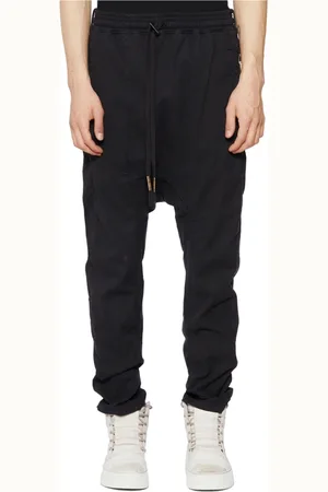 11 BY BORIS BIDJAN SABERI Herren, Hosen, Schwarzk, LGröße: