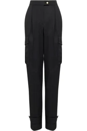 Alexander McQueen Damen, Hosen, Schwarzk, XSGröße: