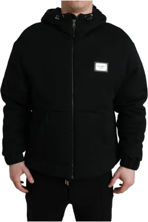 Dolce & Gabbana Herren, Sweatshirts & Hoodies, Schwarzk, MGröße: