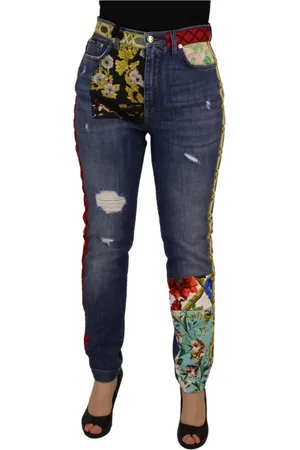 Dolce & Gabbana Damen, Jeans, Blau, SGröße: