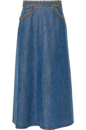 VALENTINO GARAVANI Damen, Röcke, Blau, LGröße: