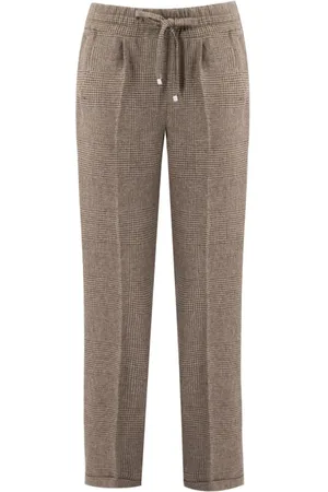Kiton Damen, Hosen, Braun, MGröße: