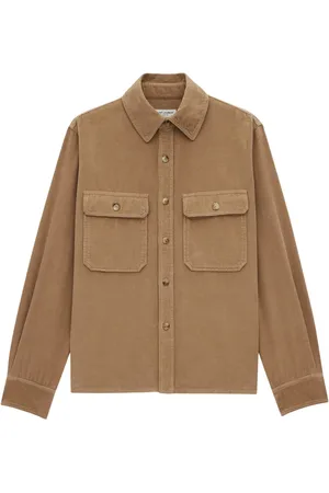 Saint Laurent Herren, Jacken, Braun, LGröße: