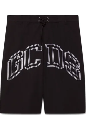 GCDS Herren, Bademode, Schwarzk, LGröße: