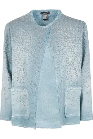 AVANT TOI Damen, Strickwaren, Blau, LGröße: