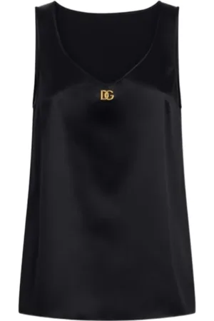 Dolce & Gabbana Damen, Oberteile, Schwarzk, MGröße: