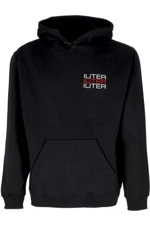 IUTER Herren, Sweatshirts & Hoodies, Schwarzk, XLGröße: