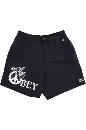 Obey Herren, Shorts, Schwarzk, SGröße: