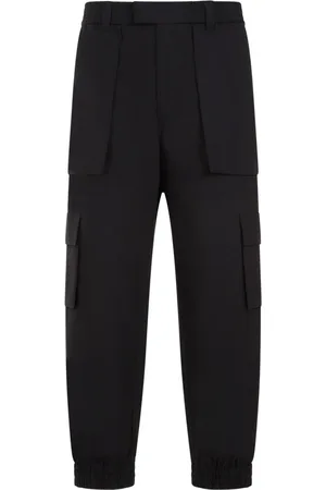 Alexander McQueen Herren, Hosen, Schwarzk, LGröße: