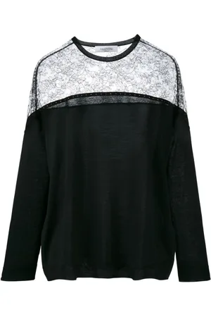 VALENTINO Damen, Sweatshirts & Hoodies, Schwarzk, SGröße: