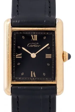 Cartier Damen, Pre-Owned, Schwarzk, ONE SIZEGröße: