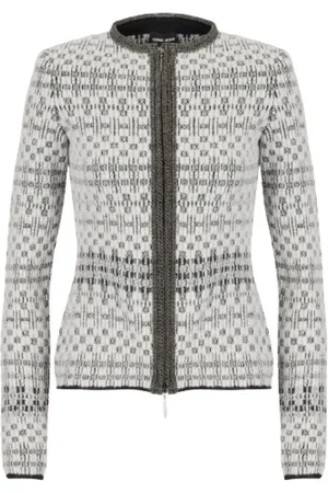 Giorgio Armani Damen, Strickwaren, Grau, XSGröße: