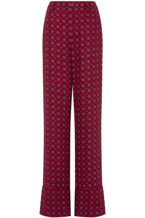 Moschino Damen, Hosen, Rot, MGröße: